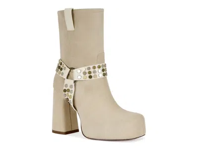 Azalea Wang Dyzma Moto Platform Bootie In Multi