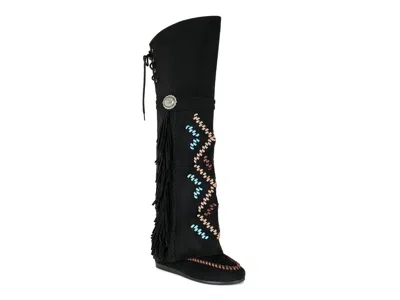 Azalea Wang Edmund Overtheknee Boot In Black