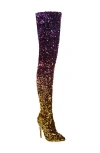 AZALEA WANG AZALEA WANG ELLIANA SEQUIN OVER THE KNEE BOOT