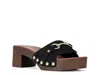 Azalea Wang Epsilon Platform Sandal In Black