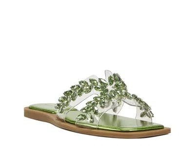 Azalea Wang Falken Sandal In Green