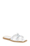 Azalea Wang Falken Slide Sandal In Silver