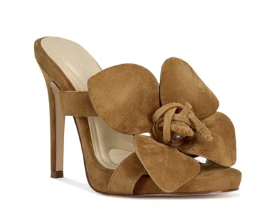 Azalea Wang Fawna Slingback Sandal In Brown
