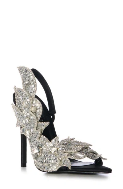 Azalea Wang Fawna Slingback Sandal In Black