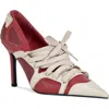 Azalea Wang Firestring Pointed Toe Pump In Multi