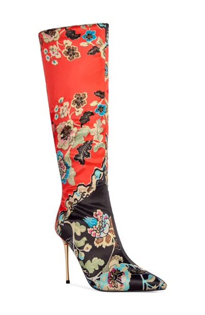 Azalea Wang Florique To The Knee Boot In Multi