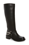 AZALEA WANG GARDNER CHAIN DETAIL ENGINEER BOOT