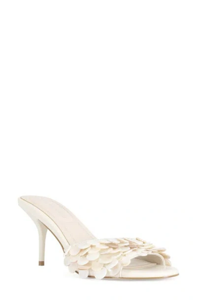 Azalea Wang Gaura Slide Sandal In White