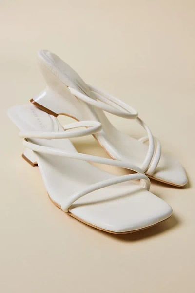 Azalea Wang Genna Wedge Sandal In Bone, Women's At Urban Outfitters In Neutral