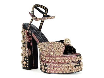Azalea Wang Hananiah Platform Sandal In Multi