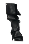 Azalea Wang Imogine Adjustable Snap Boot In Black