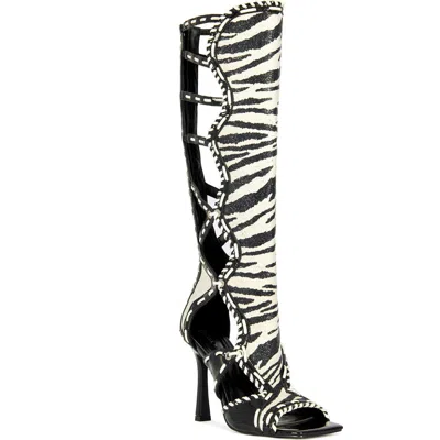 AZALEA WANG AZALEA WANG INDRANI OPEN TOE KNEE HIGH BOOT