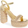 Azalea Wang Judson Ankle Strap Platform Sandal