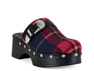Azalea Wang Latifah Platform Clog In Multi