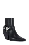 Azalea Wang Lenkov Moto Boot In Black