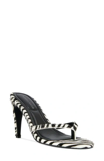 Azalea Wang Lewis Sandal In Animal Print