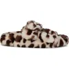 Azalea Wang Loving Faux Fur Slipper In Multi