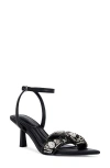 Azalea Wang Mael Ankle Strap Sandal In Black