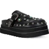 Azalea Wang Mavis Platform Clog In Black