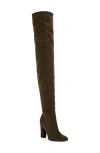 Azalea Wang Nanette Thigh High Boot In Brown