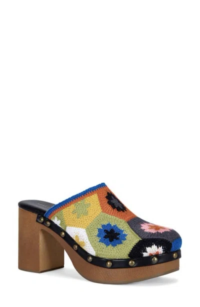 Azalea Wang Naoto Platform Clog In Multi
