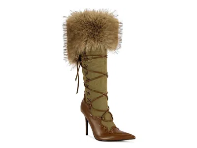 Azalea Wang Ohara Boot In Brown