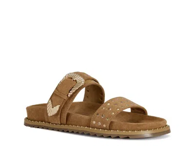 Azalea Wang Pallas Sandal In Brown