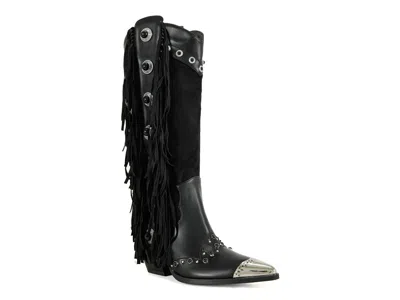 Azalea Wang Pelagius Fringe Western Boot In Multi