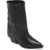 Azalea Wang Portabella Foldover Shaft Pointed Toe Bootie