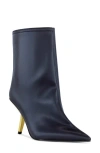 Azalea Wang Quinney Pointed Toe Bootie In Blue