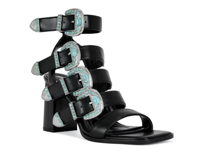 Azalea Wang Raeanne Sandal In Black