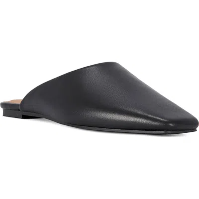 Azalea Wang Raphael Flat Mule In Black