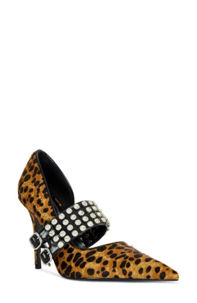 Azalea Wang Reesea Pump In Animal Print