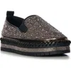 Azalea Wang Rhinestone Sneaker In Black