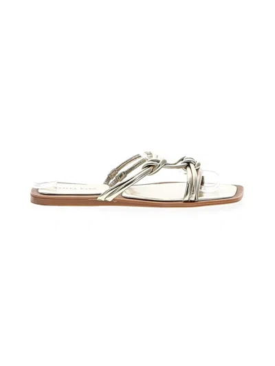 Pre-owned Azalea Wang Sandals In Gold