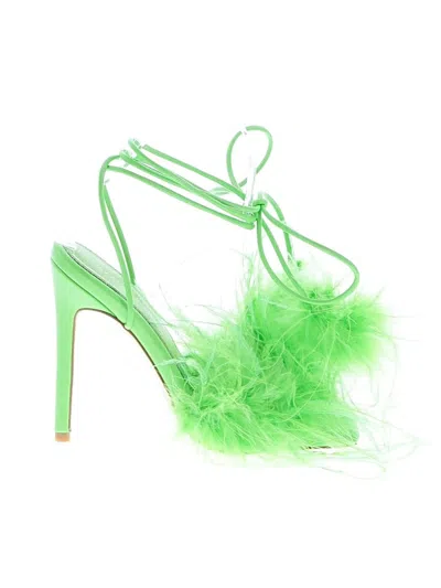 Pre-owned Azalea Wang Sandals In Green