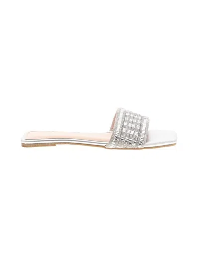 Pre-owned Azalea Wang Sandals In Silver
