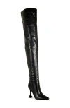 Azalea Wang Stephan Thigh High Boot In Black