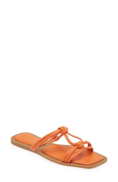 Azalea Wang Stetson Sandal In Orange