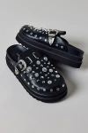 Azalea Wang Swiftly Studded Platform Clog In Black, Women's At Urban Outfitters In Black