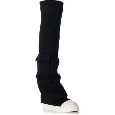Azalea Wang Tazula Slouch Boot In Black