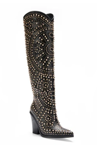 Azalea Wang Texas Western Boot In Black