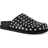 Azalea Wang Traverse Studded Mules In Black