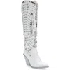 Azalea Wang Upbeat Western Boot In White