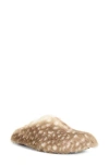 Azalea Wang Upnettee Faux Fur Slipper In Multi
