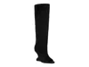 Azalea Wang Vincent Peep Toe Wedge Boot In Black