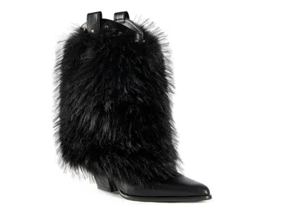 Azalea Wang Violetta Western Boot In Black