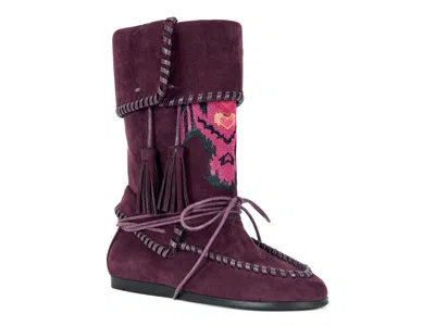 Azalea Wang Weret Boot In Purple
