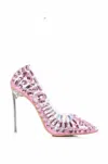 Azalea Wang Women's Blakely Embellished Stiletto Pump In Pink In Purple