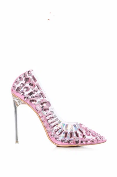 Azalea Wang Women's Blakely Embellished Stiletto Pump In Pink In Purple